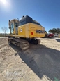 Back of used Excavator